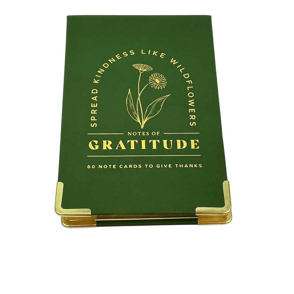 Threshold Notes Of Gratitude Notepad 4x6-60 Sheets Spread Kindness Like Wildflow